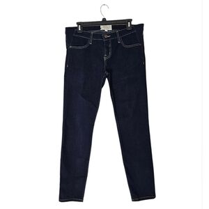 Current Elliott Mid Rise Skinny Dark Blue Jeans 29‎ NWOT